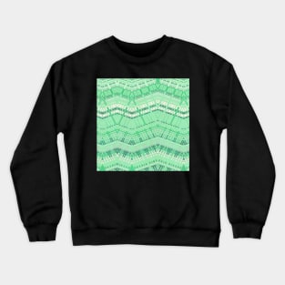 Sweet Mint Chevrons Crewneck Sweatshirt